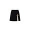 Elisabetta Franchi Gonna corta Gonna Donna inserto a contrasto Nero burro - Francavilla Moda